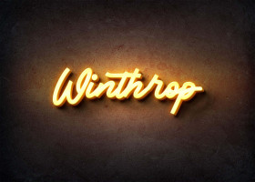 Glow Name Profile Picture for Winthrop