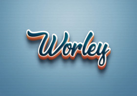Cursive Name DP: Worley