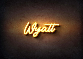 Glow Name Profile Picture for Wyatt