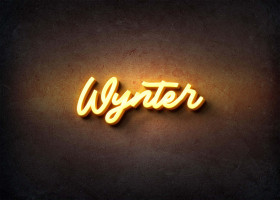 Glow Name Profile Picture for Wynter