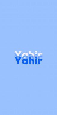 Name DP: Yahir