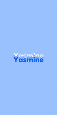 Name DP: Yasmine