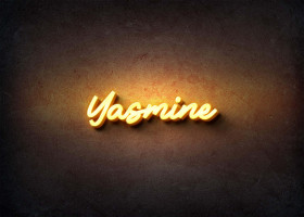 Glow Name Profile Picture for Yasmine