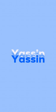 Name DP: Yassin