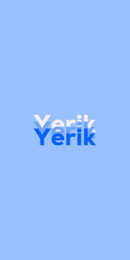Name DP: Yerik