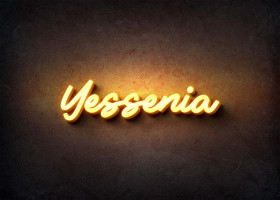 Glow Name Profile Picture for Yessenia