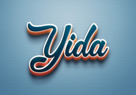 Cursive Name DP: Yida