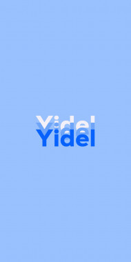 Name DP: Yidel