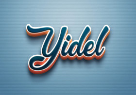 Cursive Name DP: Yidel