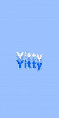 Name DP: Yitty