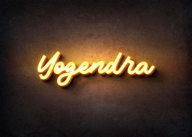 Glow Name Profile Picture for Yogendra