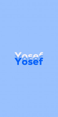 Name DP: Yosef