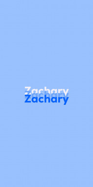 Name DP: Zachary