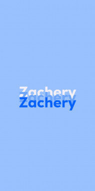 Name DP: Zachery