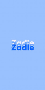 Name DP: Zadie