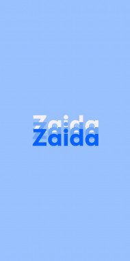 Name DP: Zaida