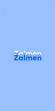 Name DP: Zalmen