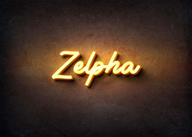 Glow Name Profile Picture for Zelpha