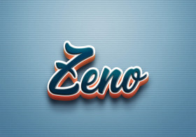 Cursive Name DP: Zeno
