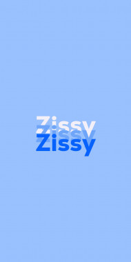 Name DP: Zissy