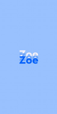 Name DP: Zoe